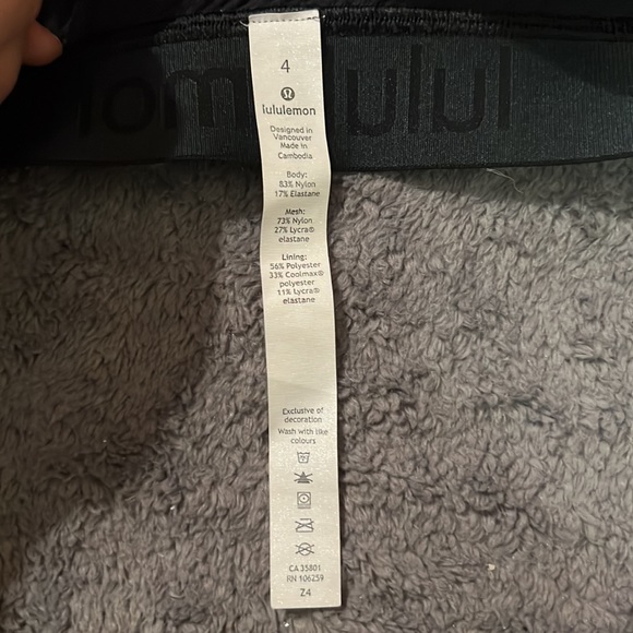 NWT Lululemon Final Mile Crop Tank - Picture 5 of 6